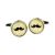 Retro Moustache Design Cufflinks