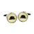 Retro Bowler Hat Design Cufflinks