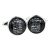Loving To the World Dad Black Cufflinks