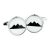 Great Pyramids of Giza Silhouette Cufflinks