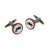 Road Sign Beware Motorbikes Cufflinks