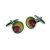 Retro Doughnut Design Cufflinks