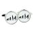 Evolution of a Footballer Cufflinks for a Football Player or Fan