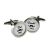 Personalised Dad & Grandad Dates Contemporary Design Cufflinks