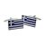 Greece Flag Cufflinks