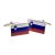 Slovenia Flag Cufflinks