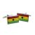 Ghana Flag Cufflinks