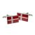 Denmark Flag Cufflinks