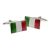 Italy Flag Cufflinks