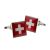 Switzerland Flag Cufflinks
