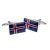 Iceland Flag Cufflinks