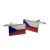 Czech Republic Flag Cufflinks