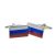 Russian Federation Flag Cufflinks