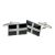 Cornwall, Cornish Cross of St Piran Flag Cufflinks