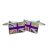 Multicoloured Union Jack Flag On Boarderless Cufflinks