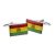 Bolivia Flag Cufflinks