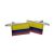 Colombia Country Flag Cufflinks