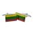 Lithuania Flag Cufflinks