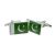 Pakistan Flag Cufflinks