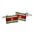 Suriname Flag Cufflinks