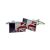Union Jack Mixed with French Flag Cufflinks
