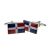Dominican Republic Flag Cufflinks