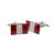 Peru Flag Cufflinks