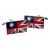 Mixed Flag Taiwan and Union Jack Cufflinks