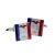 Iowa US State Flag Cufflinks