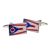 Ohio US State Flag Cufflinks