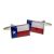 Texas State US Flag Cufflinks