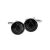 Round Black Masonic Cufflinks