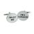 Trust me I am a Surgeon Oval Cufflinks