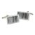 Barcode Design Rectangular Cufflinks