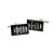 Black & White Keep calm & Carry on Cufflinks