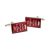 Red Keep Calm & Carry on Cufflinks
