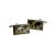 Retro Style Rectangular World Map Cufflinks