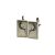 Cool Split Design Stag Head & Horns Cufflinks