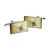 Rectangular Retro Compass Points Cufflinks