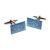 Pow Glasses Funky Retro Cufflinks