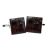 Red Circuit Board look Cufflinks