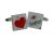 I Love Rugby Cufflinks