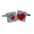 Big Heart I Love You Cufflinks