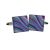 Blue Multicoloured Swirly Pattern Fashion Cufflinks