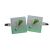 Welsh Leek & Dragon Wales Cufflinks