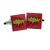 WOW Comic Cartoon Style Cufflinks