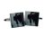 Friesian Dairy Cow Print Cufflinks