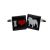 I Love Bulldogs Cufflinks