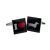 I Love Dachshunds Cufflinks