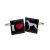 I Love Greyhounds Cufflinks